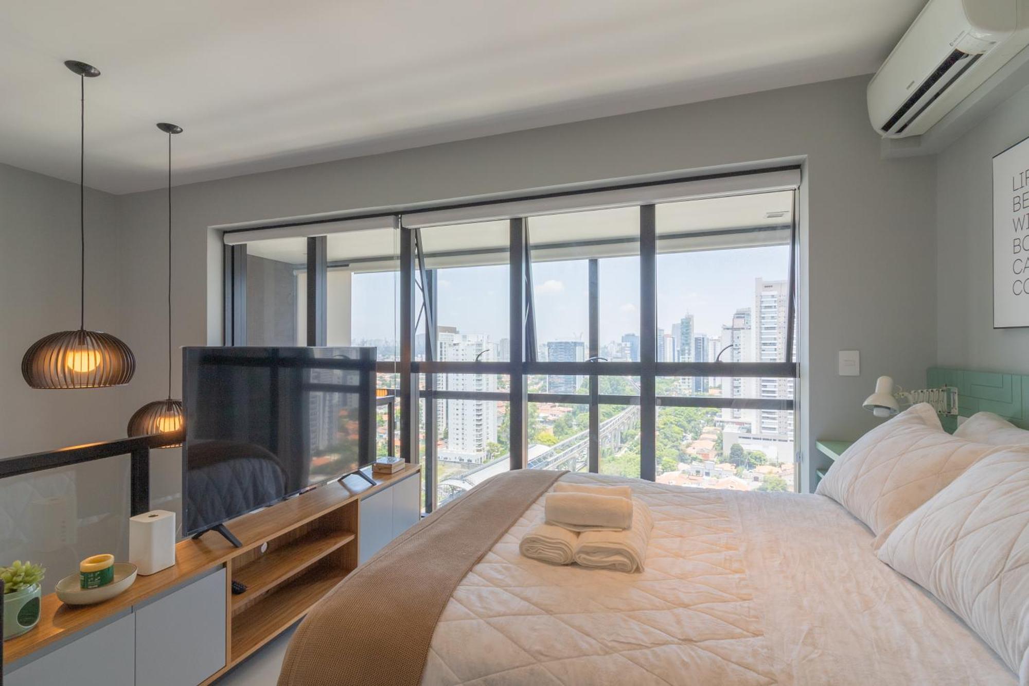 Duplex Excepcional No Campo Belo: Luxo Em 60m² Apartment *
